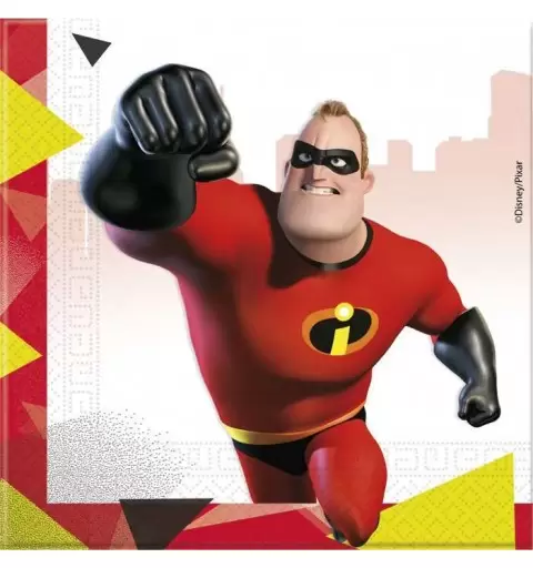 KIT N.46 GLI INCREDIBILI – ARTICOLI PER FESTA A TEMA SUPEREROI