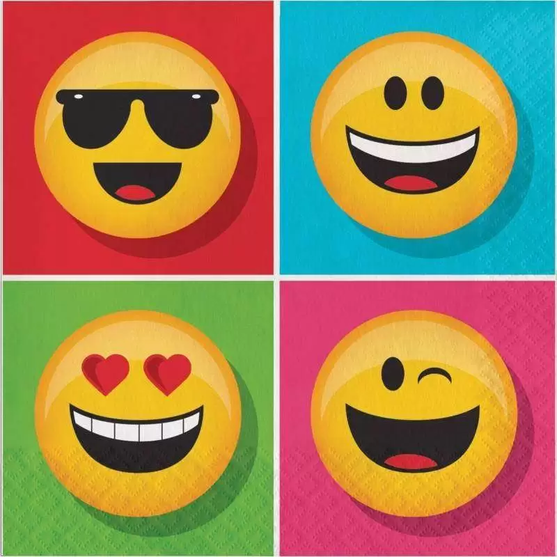 TOVAGLIOLI EMOTICON SMILE NEW - 16 PZ
