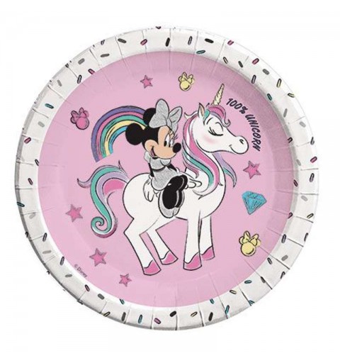 KIT N.29 MINNIE UNICORN – COORDINATO TAVOLA PER 80 PERSONE
