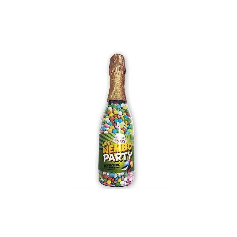 CRISPO BOTTIGLIA MINI NEMBO PARTY LENTICCHIE DI CIOCCOLATO 704684