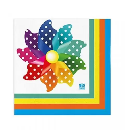 TOVAGLIOLI GIRANDOLA MULTICOLOR – 20 PZ