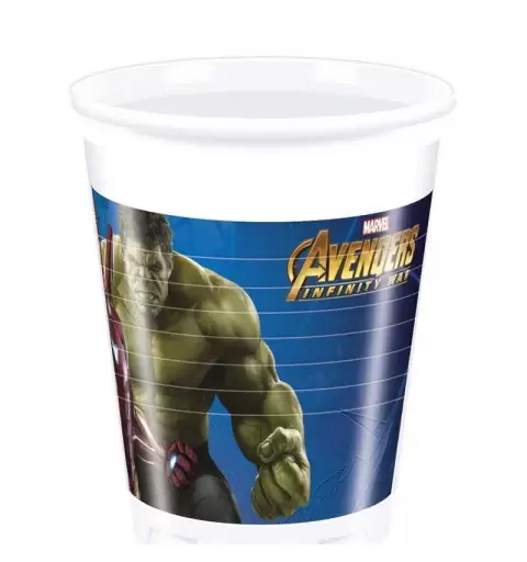 KIT N.4 AVENGERS INFINITY WAR - ADDOBBI PER FESTA A TEMA
