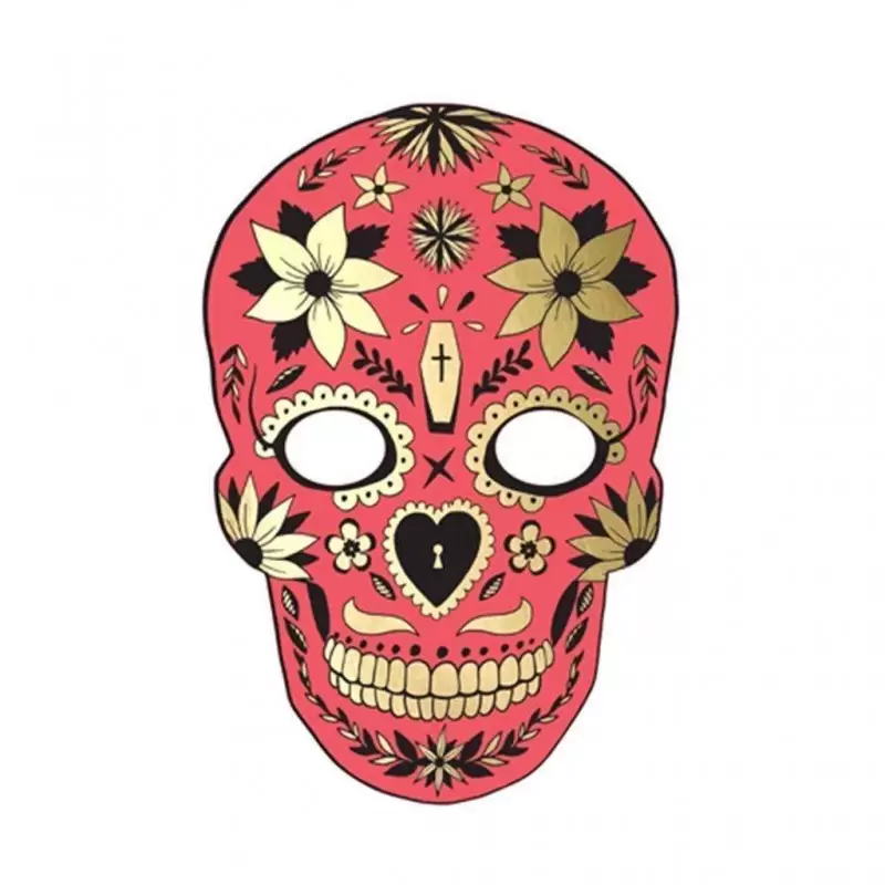 MASCHERA TESCHIO DIA DE LOS MUERTOS – 3 PZ