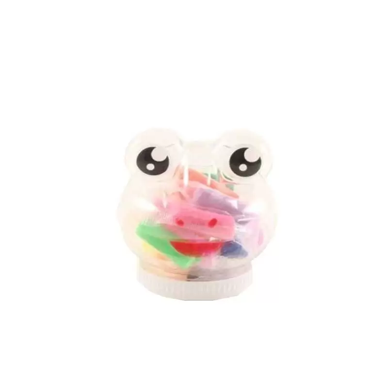 PLASTILINA FROG - RANA DI PLASTICA CON PLASTILINA COLORATA