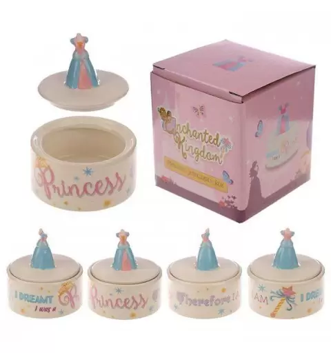 PORTAGIOIE CON VESTITO DA PRINCIPESSA – PORTA OGGETTI IN CERAMICA PER BAMBINE