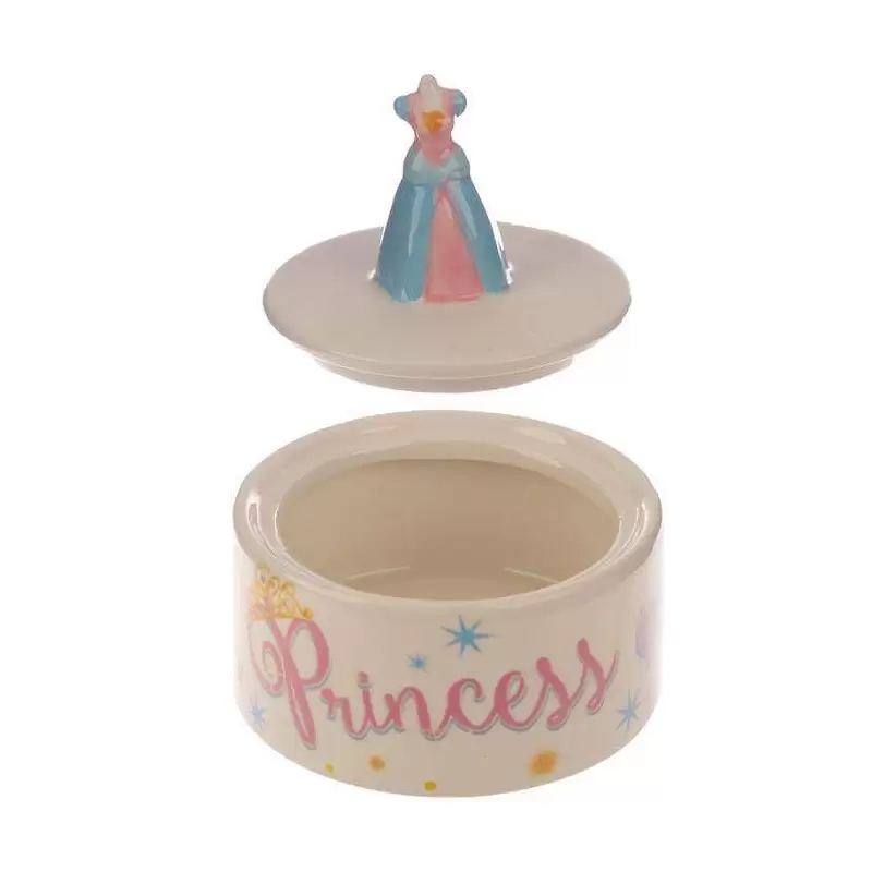 PORTAGIOIE CON VESTITO DA PRINCIPESSA – PORTA OGGETTI IN CERAMICA PER BAMBINE