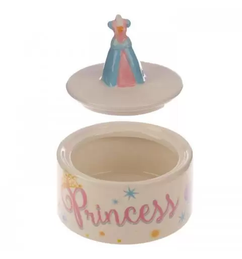 PORTAGIOIE CON VESTITO DA PRINCIPESSA – PORTA OGGETTI IN CERAMICA PER BAMBINE