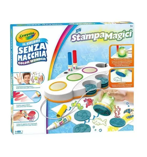 STAMPINI TEMA MARE – STAMPA MAGICI CRAYOLA PER BAMBINI