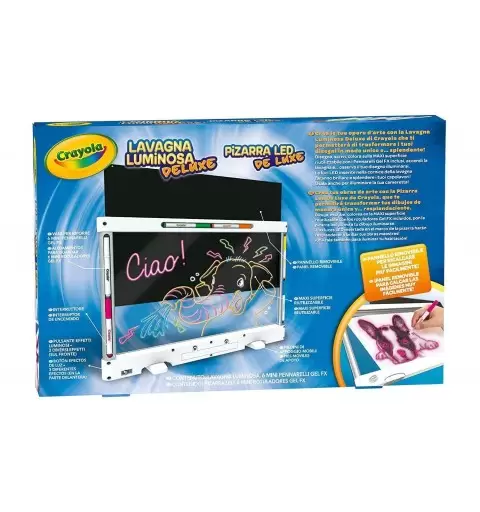 LAVAGNA LUMINOSA DELUXE CRAYOLA – MAXI LAVAGNA MAGICA PER BAMBINI