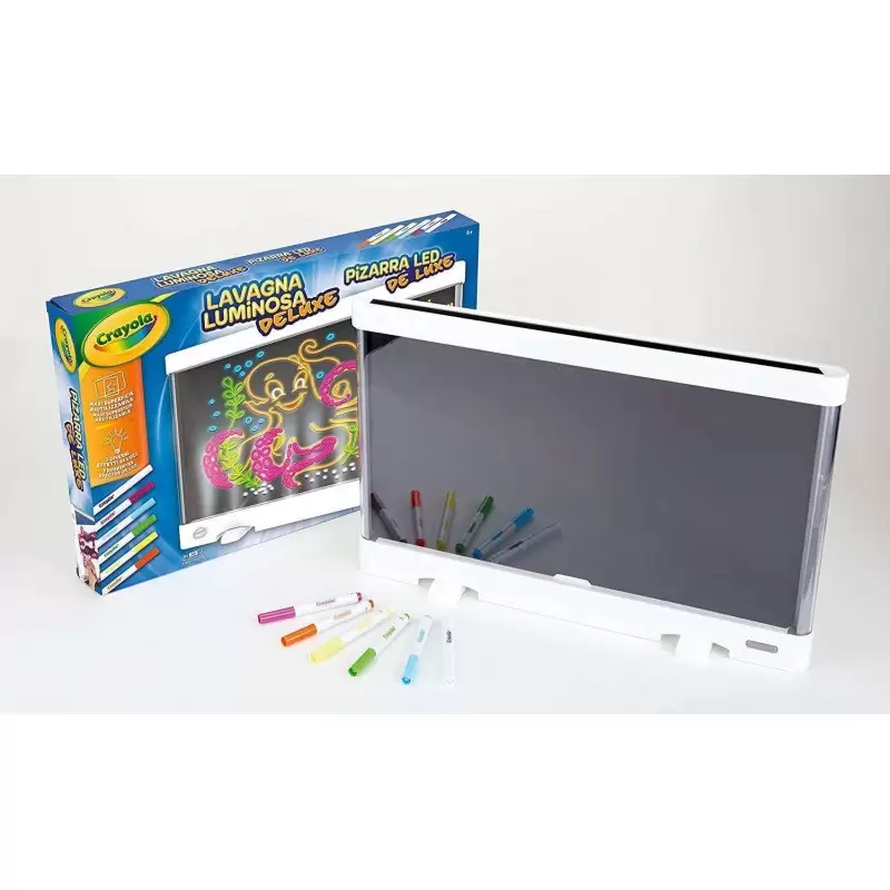 LAVAGNA LUMINOSA DELUXE CRAYOLA – MAXI LAVAGNA MAGICA PER BAMBINI