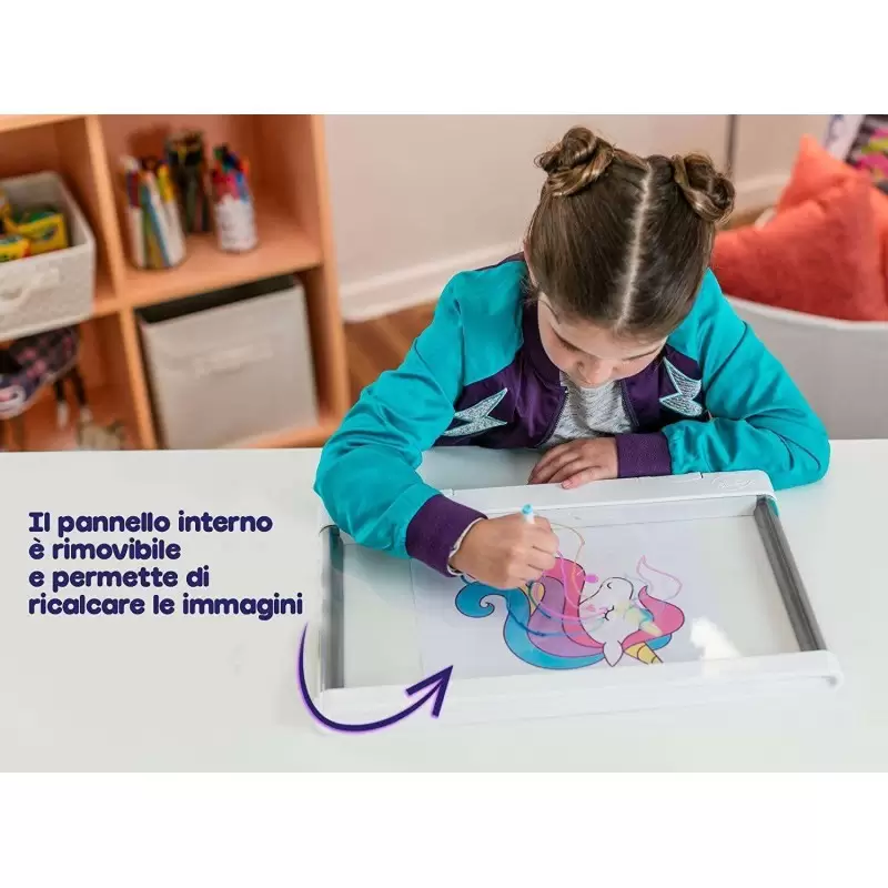 LAVAGNA LUMINOSA DELUXE CRAYOLA – MAXI LAVAGNA MAGICA PER BAMBINI
