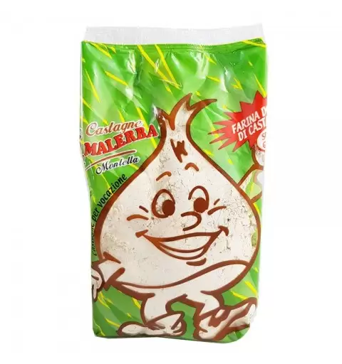 FARINA DOLCE DI CASTAGNE – UNA CONFEZIONE DA 500 GR