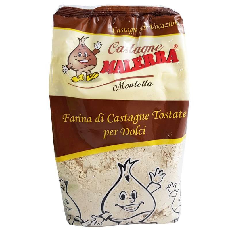 FARINA DI CASTAGNE TOSTATE PER DOLCI – IGP MONTELLA MALERBA