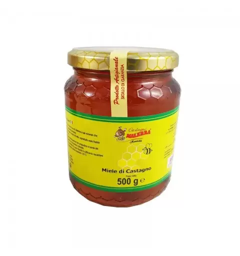 MIELE DI CASTAGNO IN VETRO – CASTAGNE IGP DI MONTELLA MALERBA
