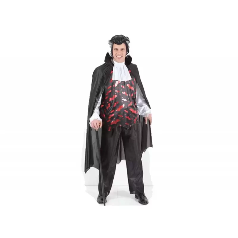 COSTUME CONTE DRACULA PER ADULTI – VESTITO DA VAMPIRO