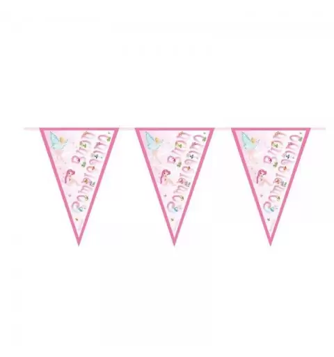 FESTONE BANDIERINE CON STAMPA DI FATE – BUON COMPLEANNO FAIRIES