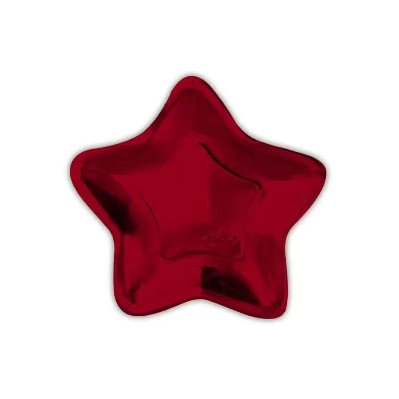 KIT N. 7 COORDINATO FESTA ROUGE METALLIC