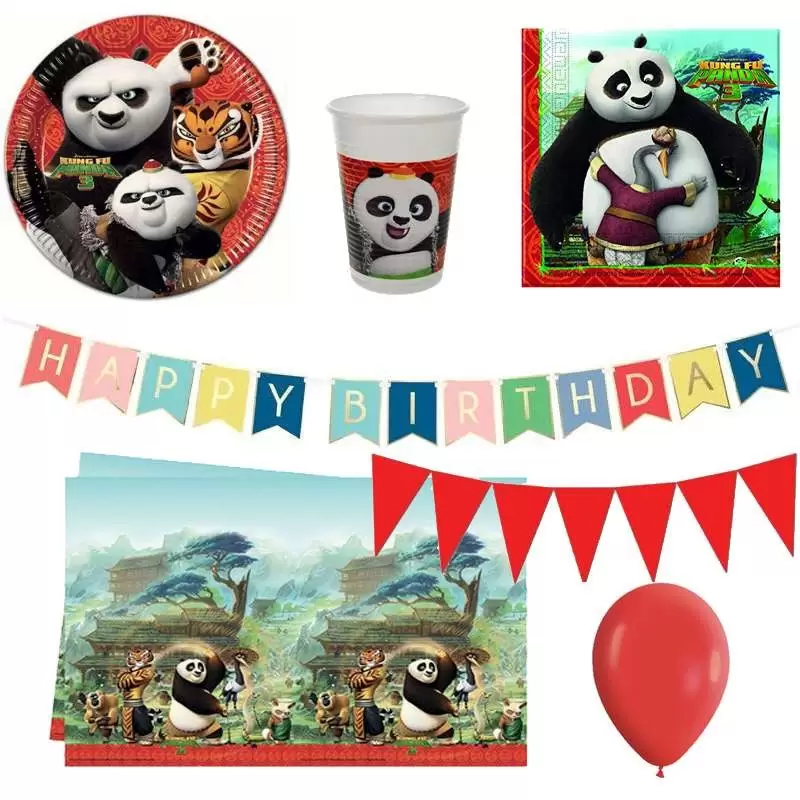 KIT N.27 KUNG FU PANDA – FESTA A TEMA PER 32 BAMBINI