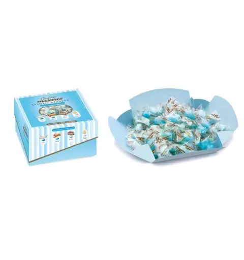 CONFETTI DOLCE ARRIVO SFUMATO CELESTE – 500 GR INCARTATI SINGOLARMENTE