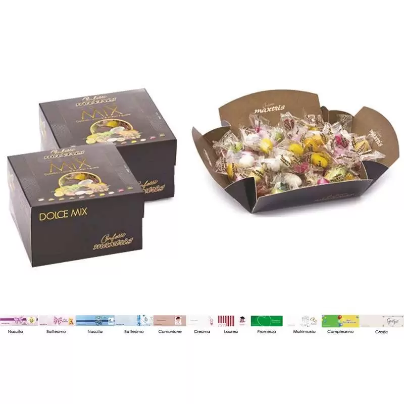2 CONFEZIONI DI CONFETTI MAXTRIS DOLCE EVENTO MIX - 1 KG