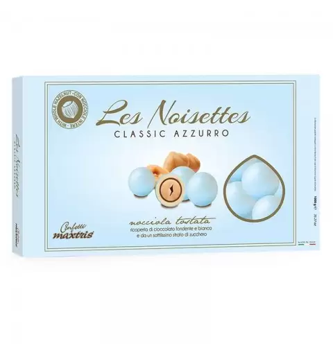 CONFETTI MAXTRIS LES NOISETTES CLASSIC CELESTE - 1 KG