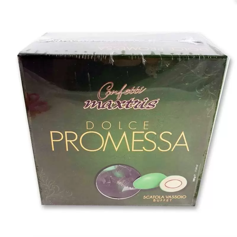CONFETTI DOLCE PROMESSA MAXTRIS CLASSICO VERDE – 500 GR IMBUSTATI SINGOLARMENTE