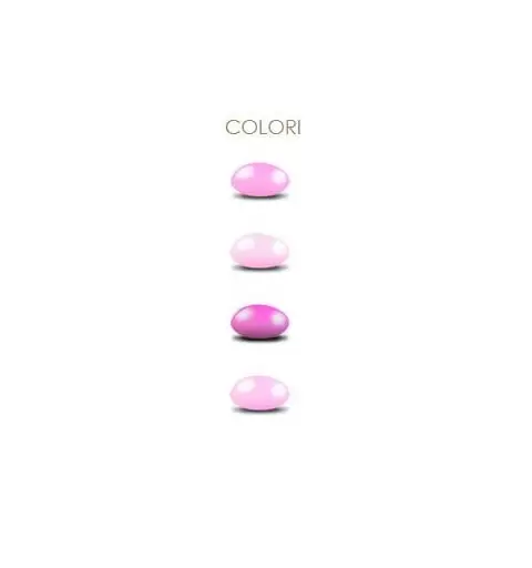 CONFETTI MAXTRIS SFUMATI ROSA – 1 KG