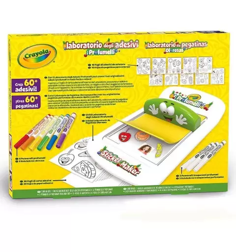 LABORATORIO DEGLI ADESIVI PROFUMELLI CRAYOLA