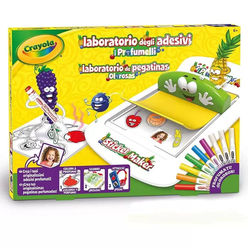 LABORATORIO DEGLI ADESIVI PROFUMELLI CRAYOLA