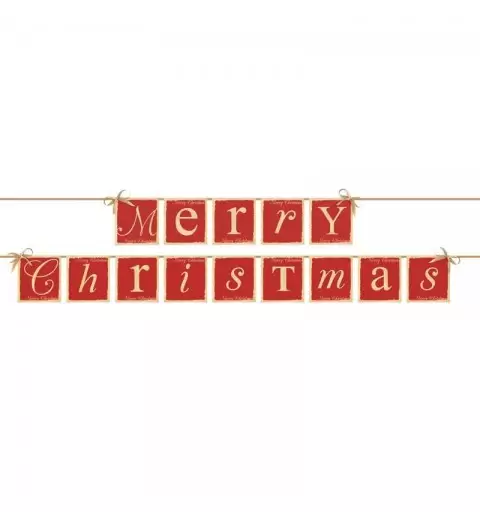 KIT N.17 ROUGE METALLIC - COORDINATO TAVOLA PER NATALE