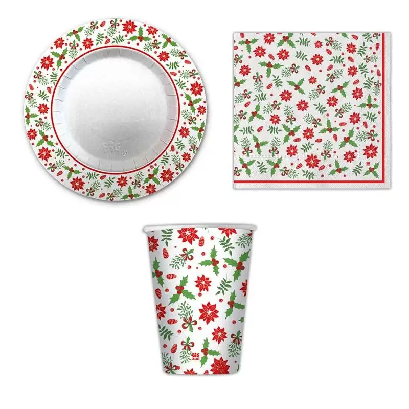 KIT N.3 NATALIE – COORDINATO TAVOLA PER NATALE