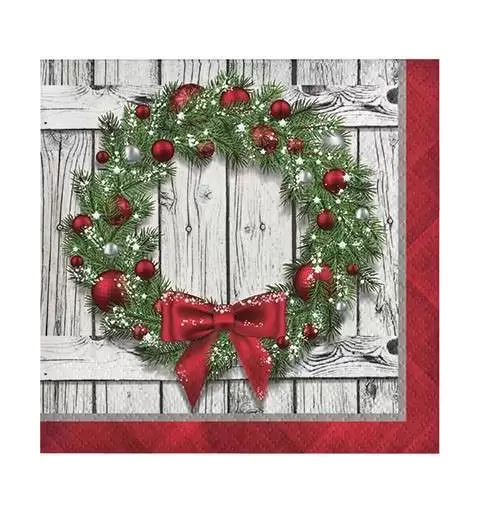 TOVAGLIOLI GHIRLANDA NATALIZIA RUSTIC WREATH – 16 PZ