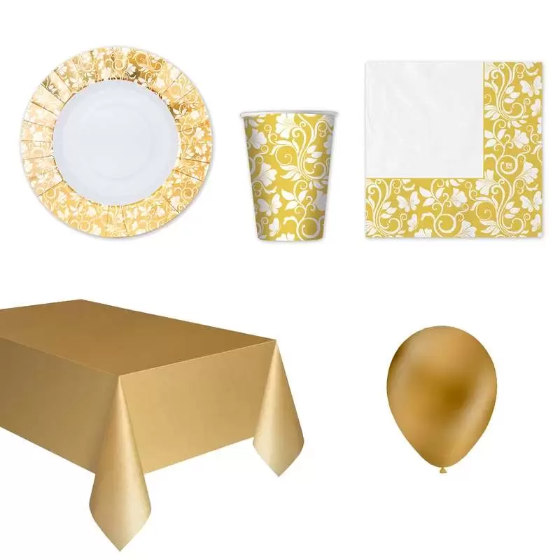 KIT N.21 CELEBRITY ORO – ACCESSORI PER FESTA