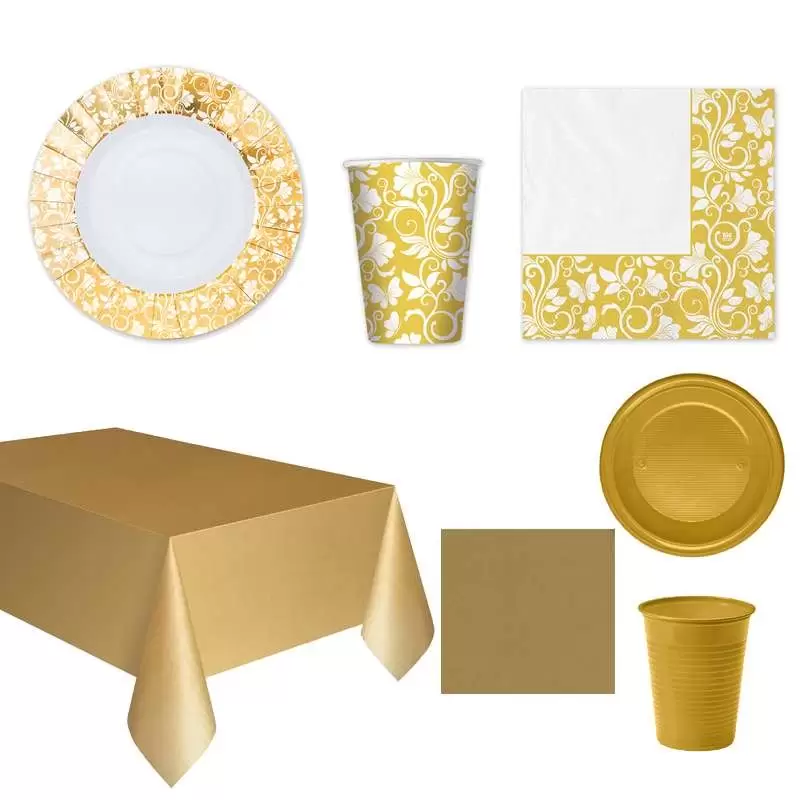 KIT N.7 CELEBRITY ORO – CON MONOCOLORE DORATO