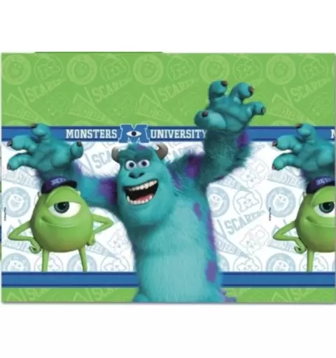 TOVAGLIA PER COMPLEANNO FESTA BAMBINO MONSTERS UNIVERSITY