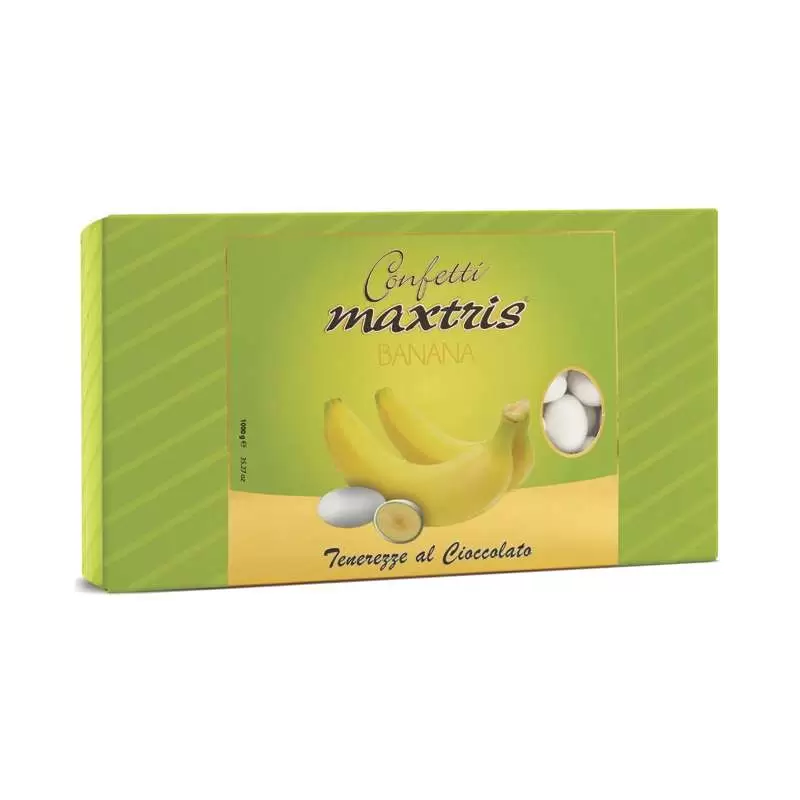 CONFETTI MAXTRIS BANANA - 1 KG