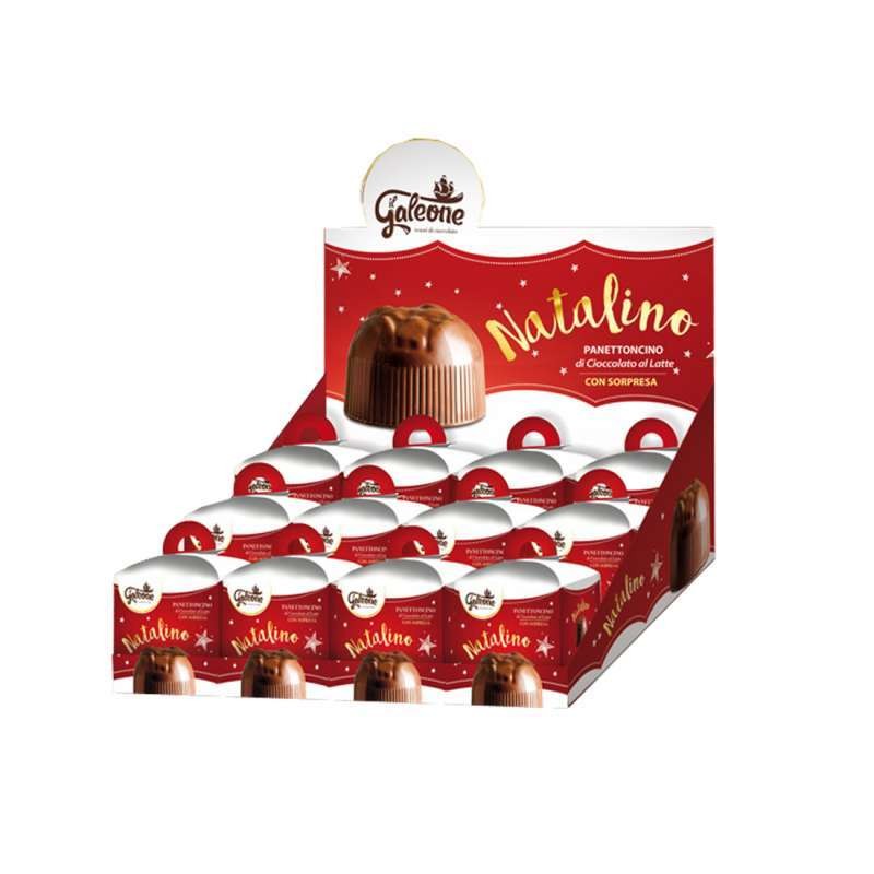 PANETTONCINO DI CIOCCOLATO NATALINO – 12 PZ