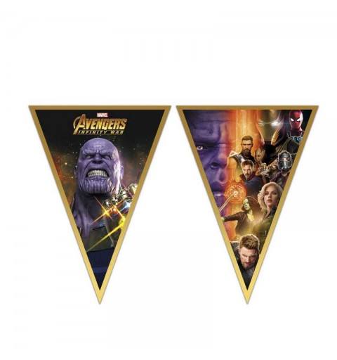 KIT N.64 AVENGERS INFINITY WAR - ACCESSORI FESTA A TEMA 64 PERSONE