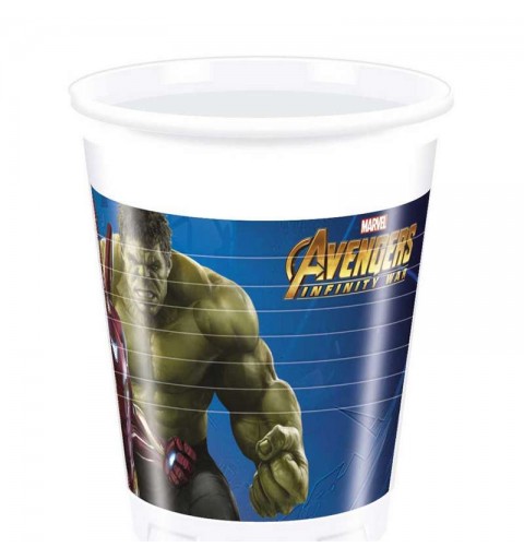 KIT N.64 AVENGERS INFINITY WAR - ACCESSORI FESTA A TEMA 64 PERSONE