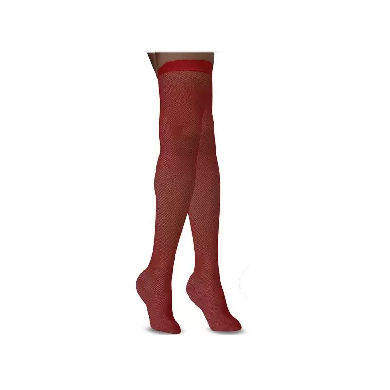 CALZE A RETE ROSSE - COLLANT TAGLIA UNICA RETE