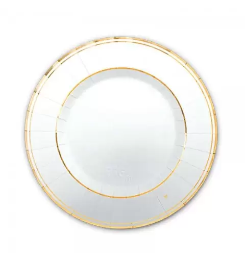 PIATTI DESSERT CLASSIC ORO METAL – PIATTINI PER IL DOLCE ORO E BIANCHI