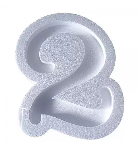 PORTACONFETTI NUMERO IN POLISTIROLO - VARI NUMERI