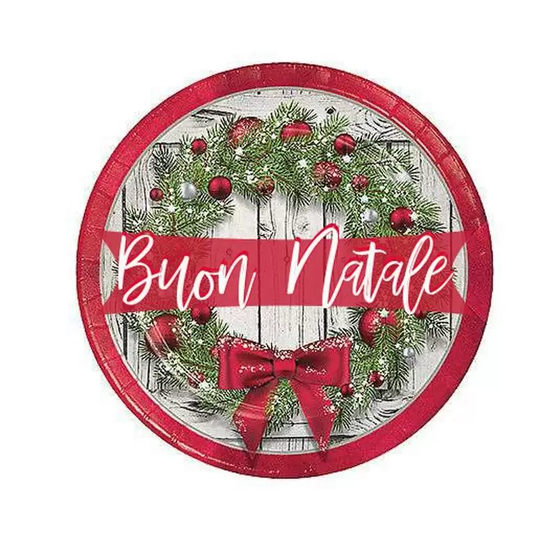 CIALDA GHIRLANDA NATALIZIA – OSTIA PER DOLCI DI NATALE