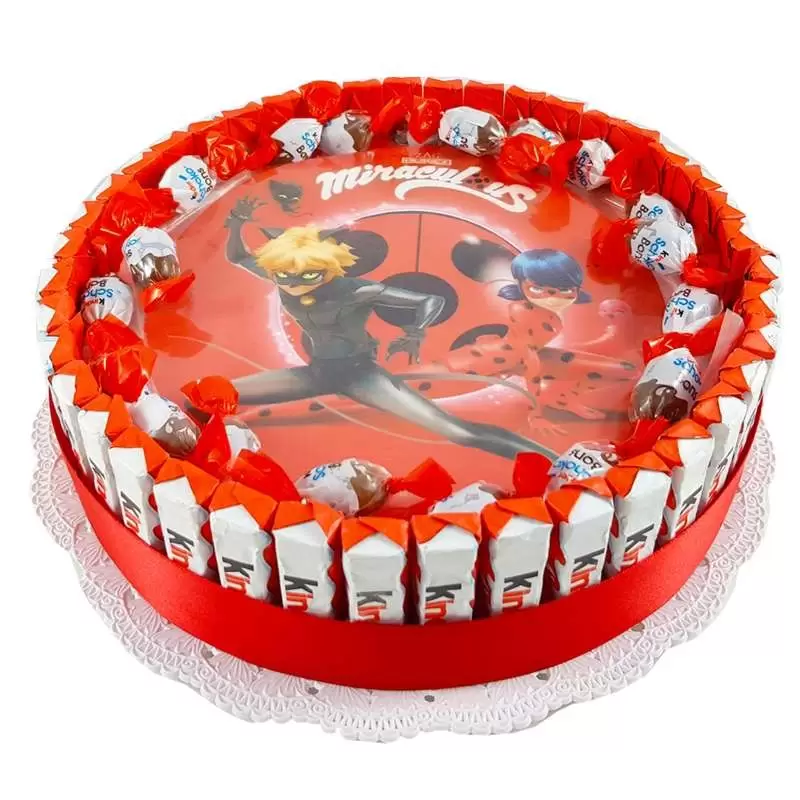 TORTA KINDER LADYBUG – TORTA BARRETTE KINDER