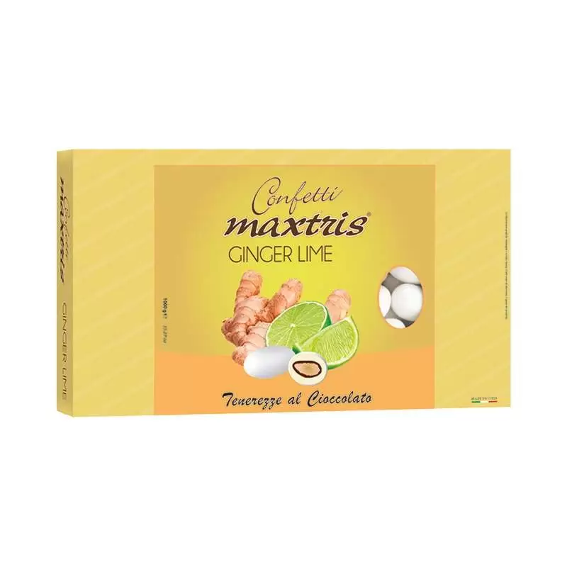 CONFETTI MAXTRIS GINGER LIME ZENZERO E LIMONE – 1 KG