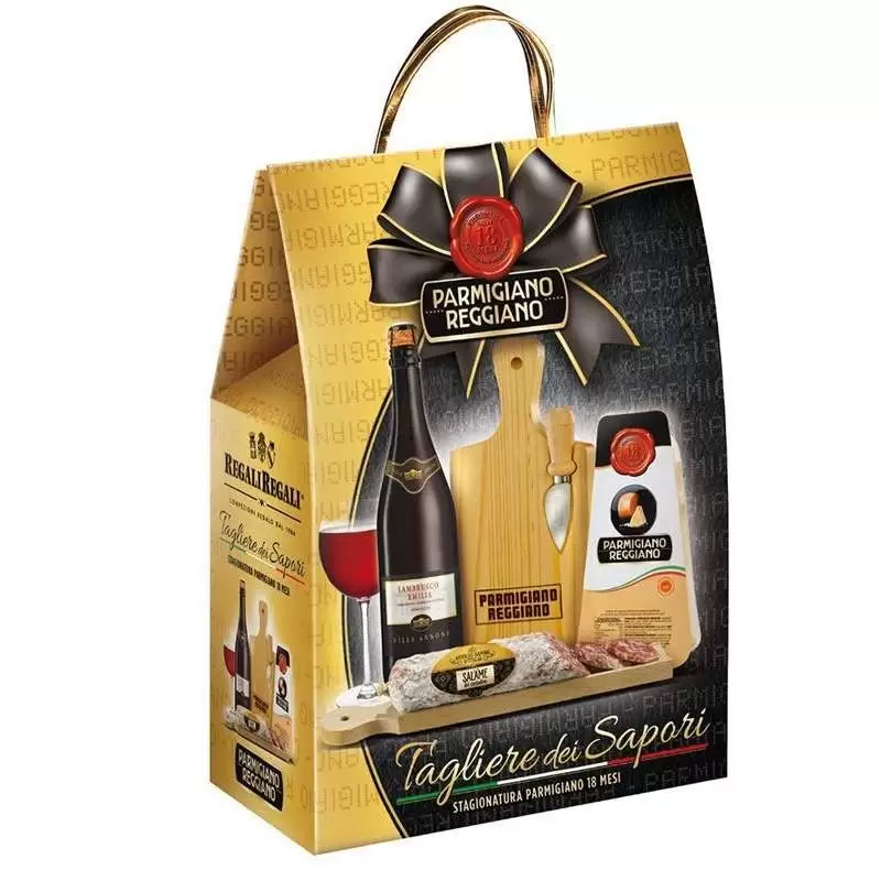 IL TAGLIERE DEI SAPORI – CONFEZIONE REGALO NATALIZIA