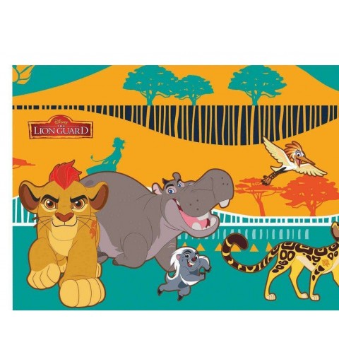 KIT N.64 IL RE LEONE THE LION GUARD - SET COMPLEANNO 64 BAMBINI