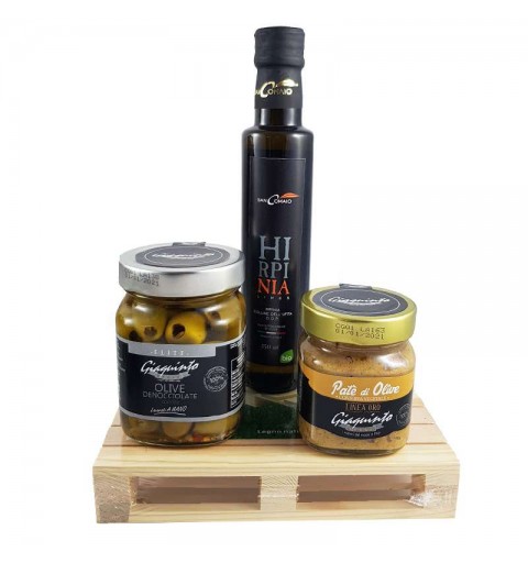 REGALO GASTRONOMICO LA BRUSCHETTA – OLIO E OLIVE