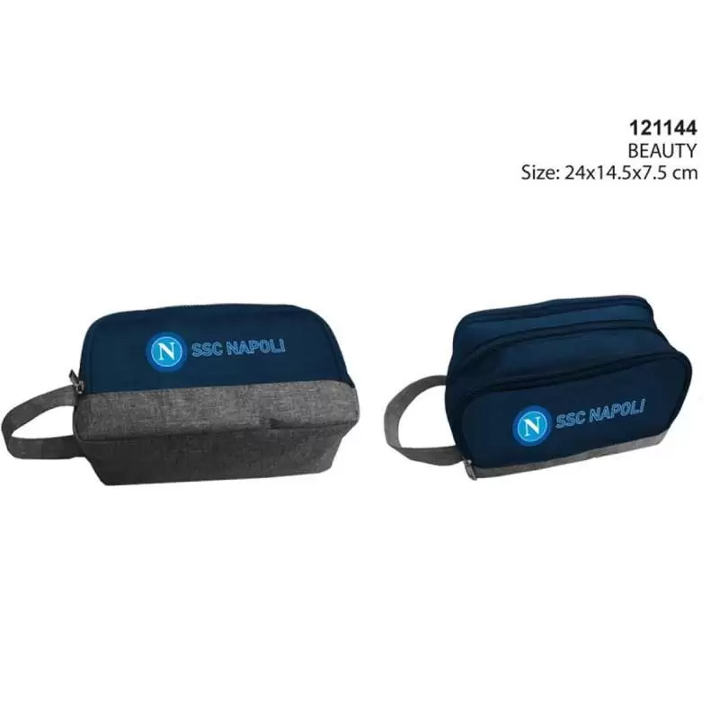 BEAUTY CASE NAPOLI – TROUSSE UOMO DA VIAGGIO CON LOGO