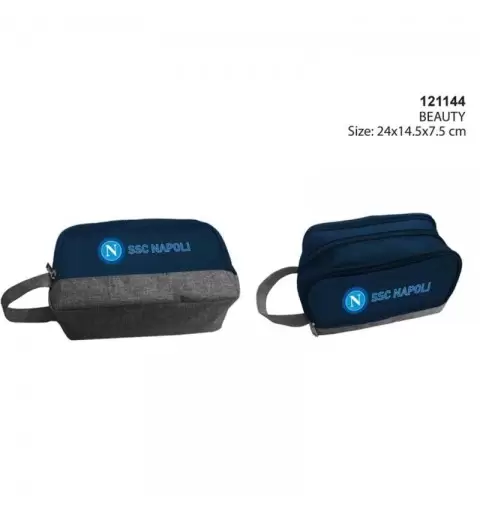 BEAUTY CASE NAPOLI – TROUSSE UOMO DA VIAGGIO CON LOGO